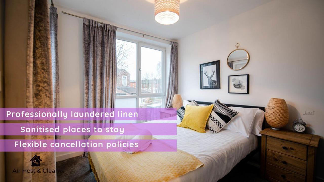 Air Host And Stay - Apartment 5 Broadhurst Court Sleeps 6 Minutes From Town Centre Стокпорт Экстерьер фото
